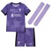 Liverpool Virgil van Dijk #4 Dětské Alternativní dres komplet 2023-24 Krátký Rukáv (+ trenýrky)